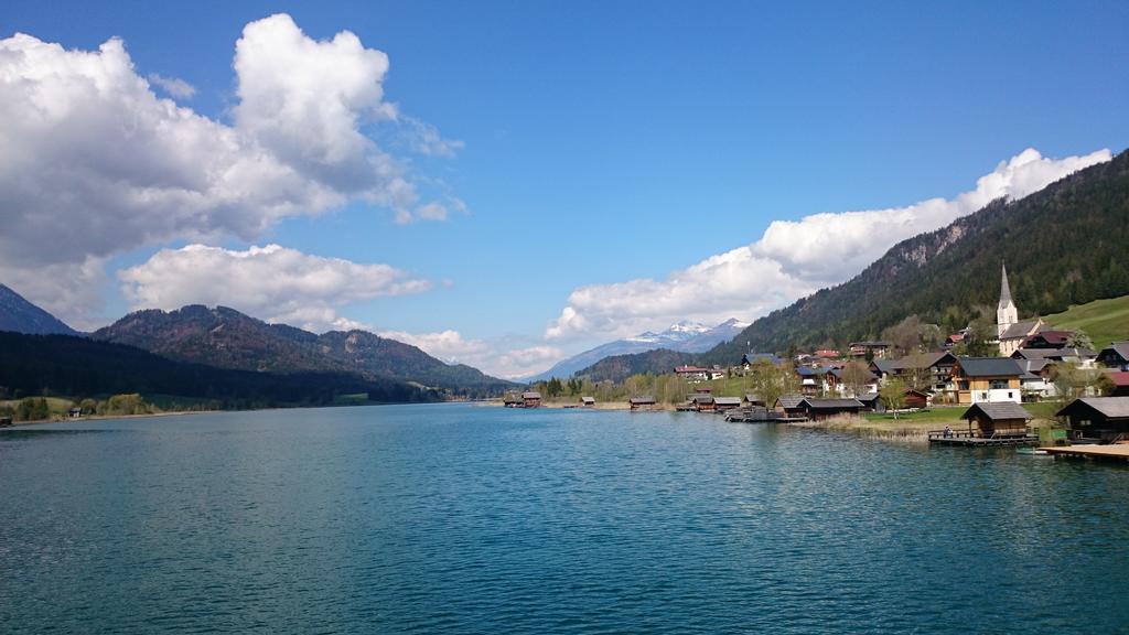 Haus Alpina Appartement Weissensee Buitenkant foto